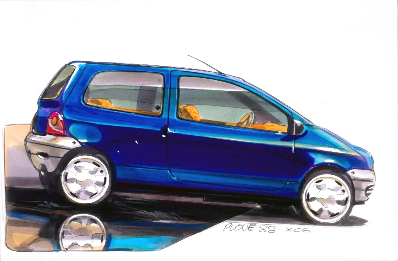 Design Sketch by Jean-Pierre Ploue