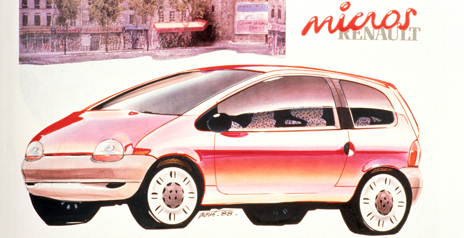 Design Sketch by Jean-Pierre Ploue