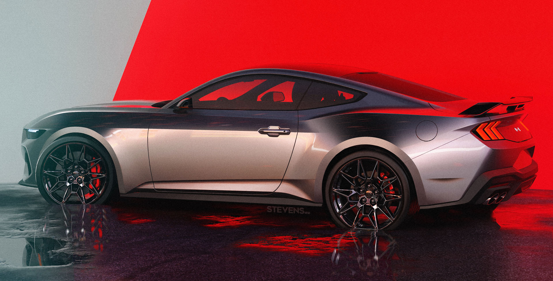 Ford Mustang, 2024 – Design Sketch