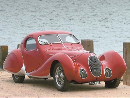 Talbot-Lago T150C-SS Teardrop Coupe (Figoni et Falaschi), 1938