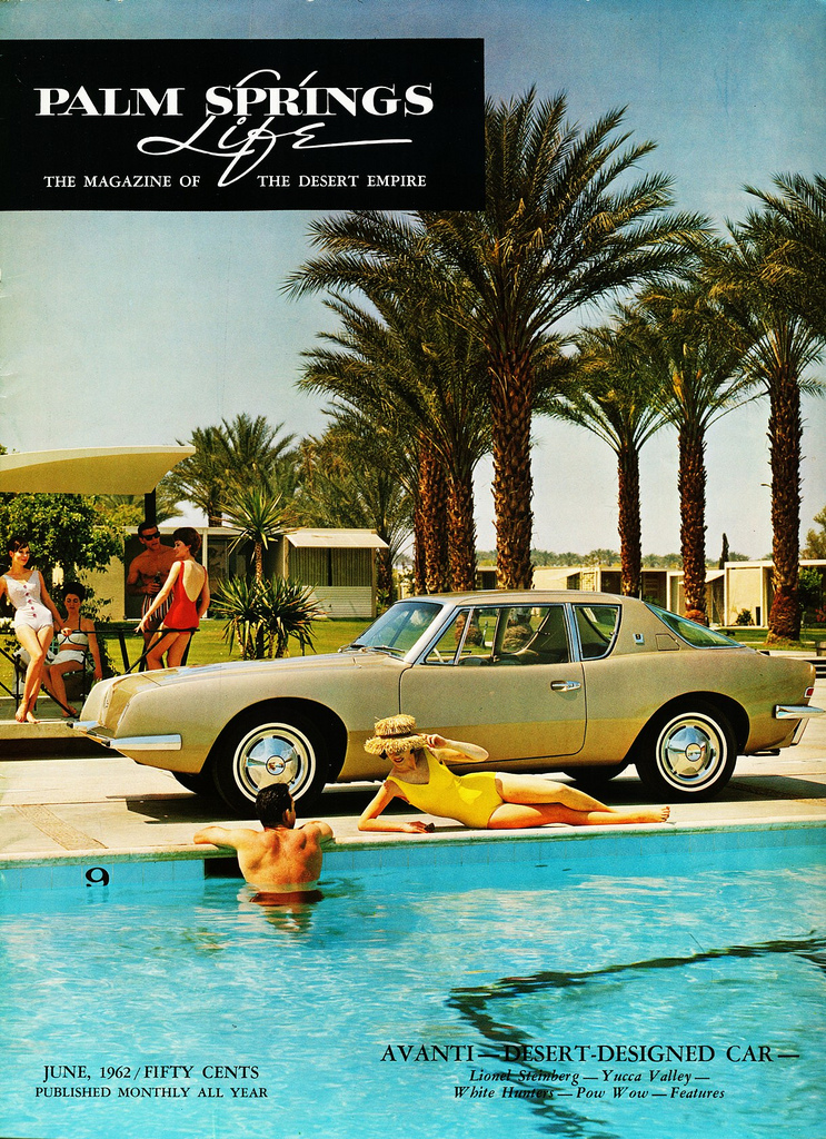 Studebaker Avanti, 1963 - В рекламе Avanti играл роль атрибута роскошной жизни. Что ж, учитывая высокую цену, этот Studebaker могли себе позволить лишь люди весьма состоятельные