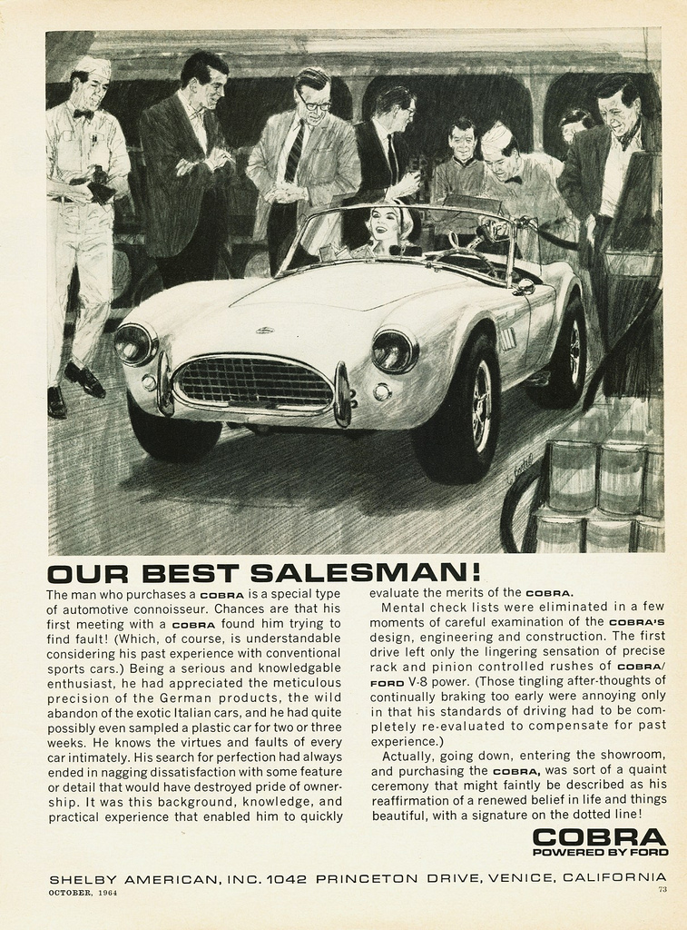 AC Cobra, 1962