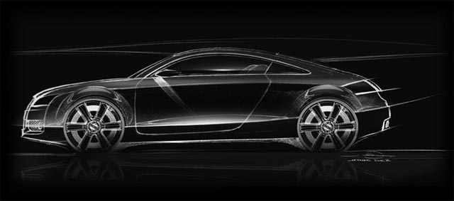 Audi TT, 2006 – Design Sketch