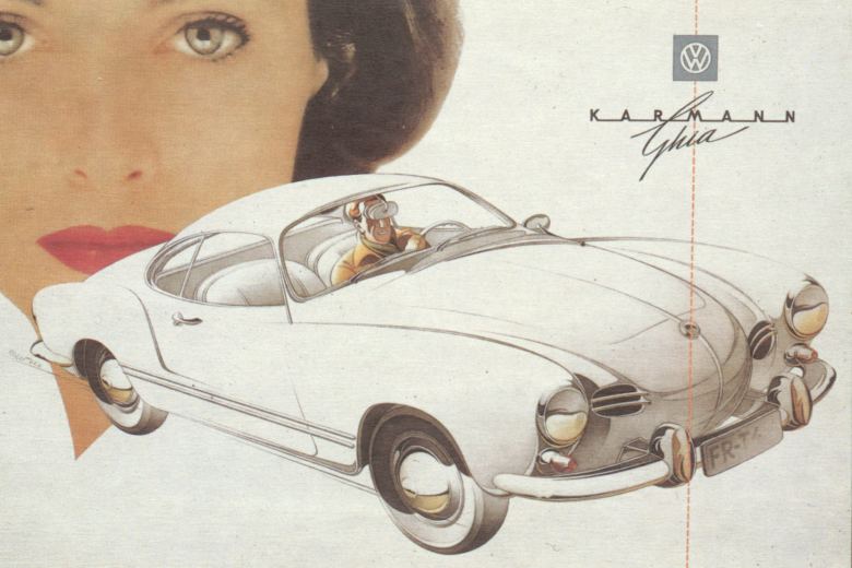 Volkswagen Karmann Ghia, 1955-74: Illustration by Bernd Reuters
