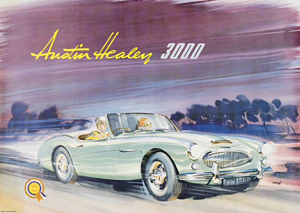 Austin Healey 3000 Ad
