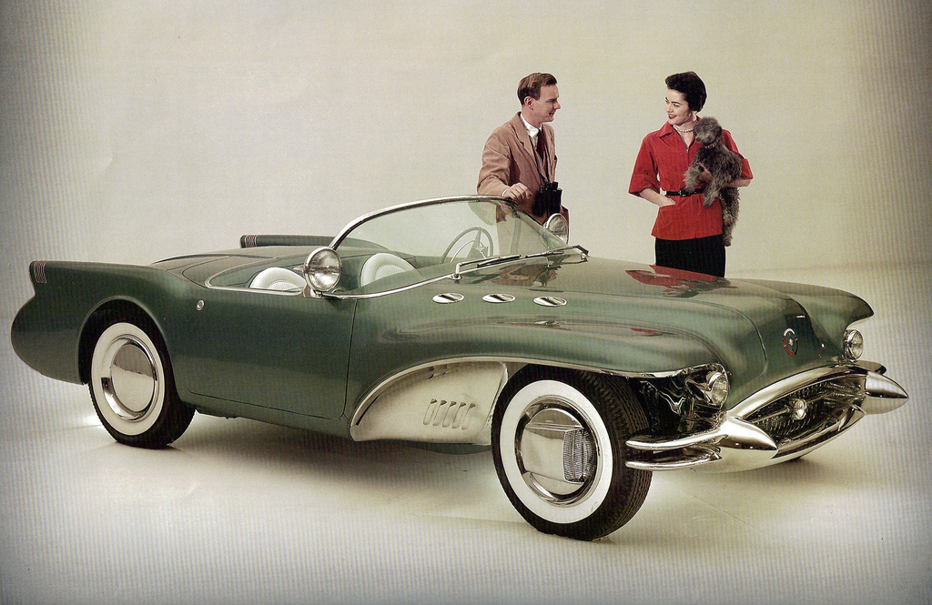 Buick Wildcat II, 1954 - Внимание на колеса!