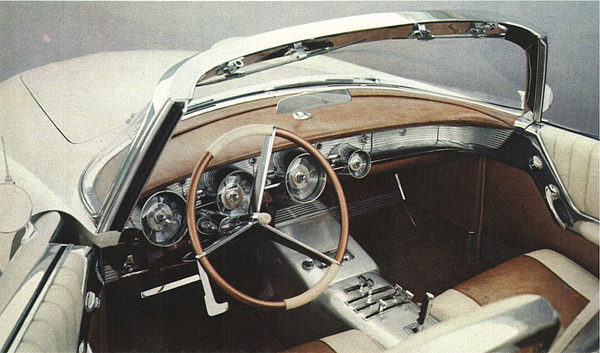 Chrysler Flight Sweep I (Ghia), 1955 - Interior