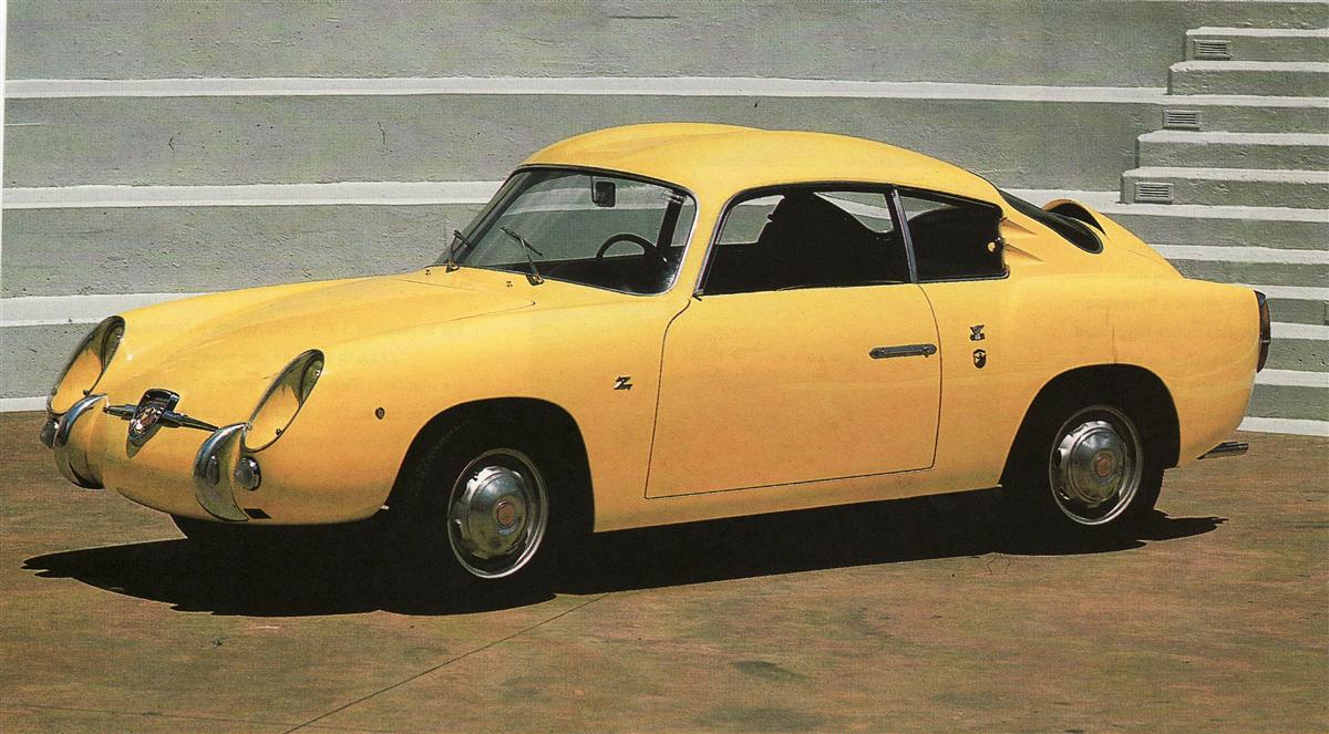 Fiat Abarth 750 GT Coupe (Zagato), 1957