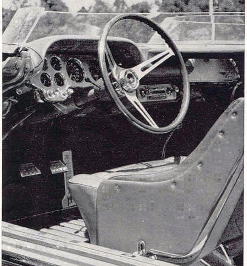 Chevrolet Corvair Sebring Spyder, 1961 - Interior