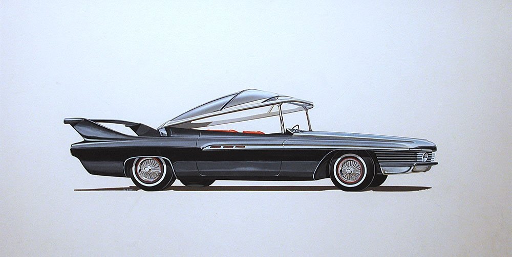 Chrysler TurboFlite, 1961 - Design Sketch