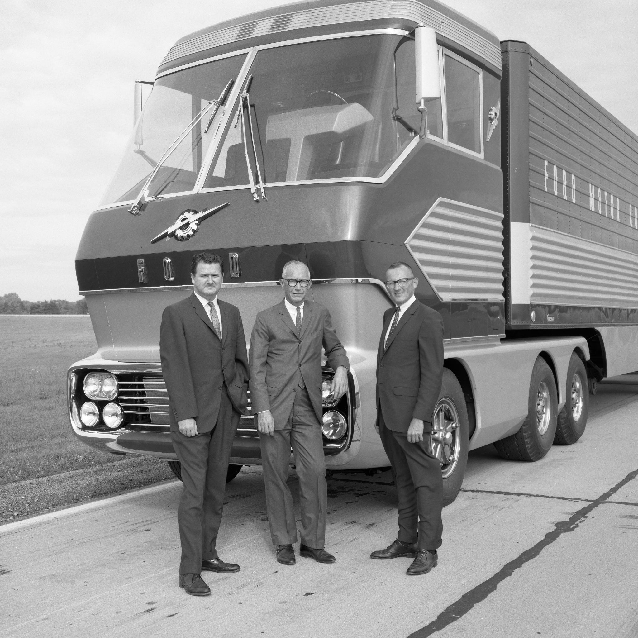 Ford 'Big Red' Experimental Gas Turbine Truck, 1964