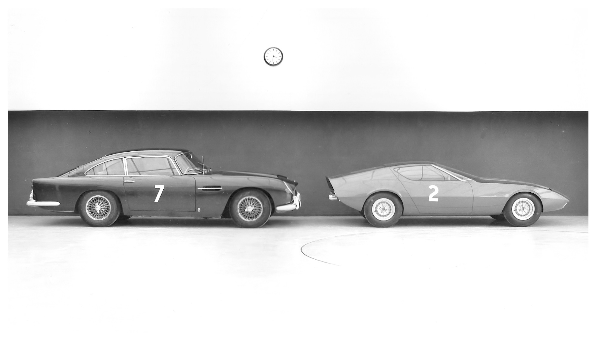 Vauxhall GT Concept, 1964 - compared with '63 Aston Martin DB5