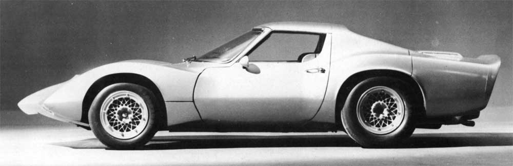 Rear engine overhanging rear axle. Was back-heavy, with a weight bias of 70/30, but handled very well with lateral acceleration exceeding 1G on the skid pad. Many of the items found on this car were to be found on later Corvettes.