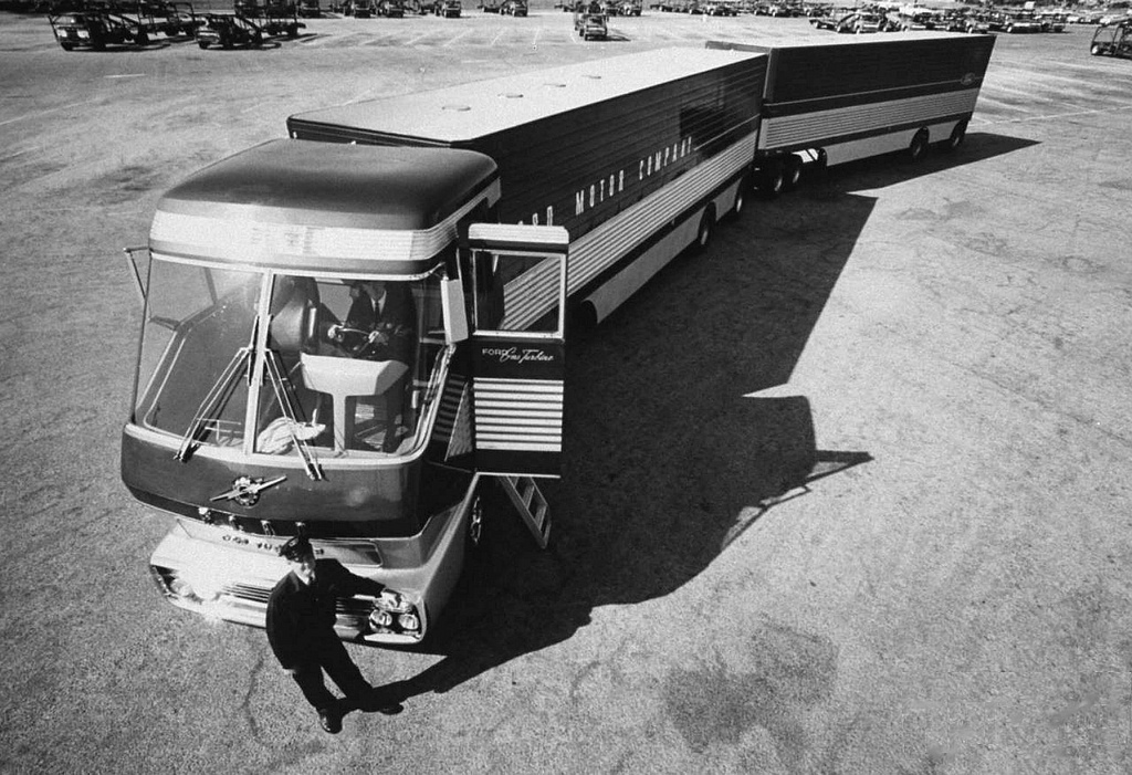 Ford 'Big Red' Experimental Gas Turbine Truck, 1964