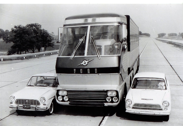 Ford 'Big Red' Experimental Gas Turbine Truck, 1964