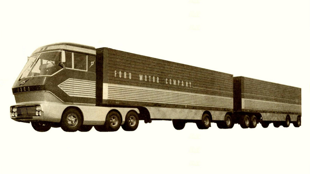Ford 'Big Red' Experimental Gas Turbine Truck, 1964