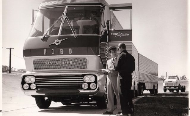 Ford 'Big Red' Experimental Gas Turbine Truck, 1964