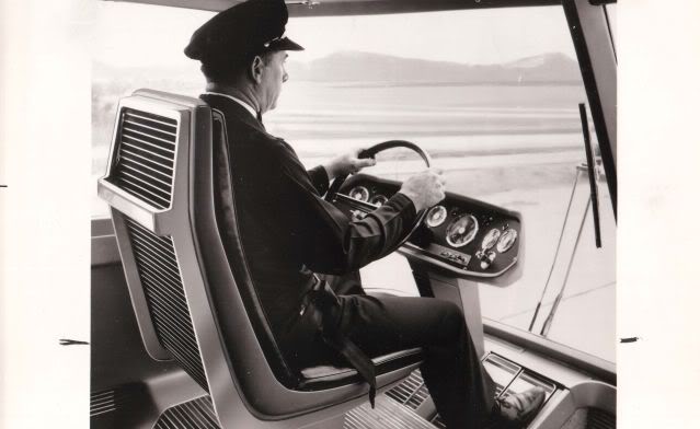 Ford 'Big Red' Experimental Gas Turbine Truck, 1964 - Interior