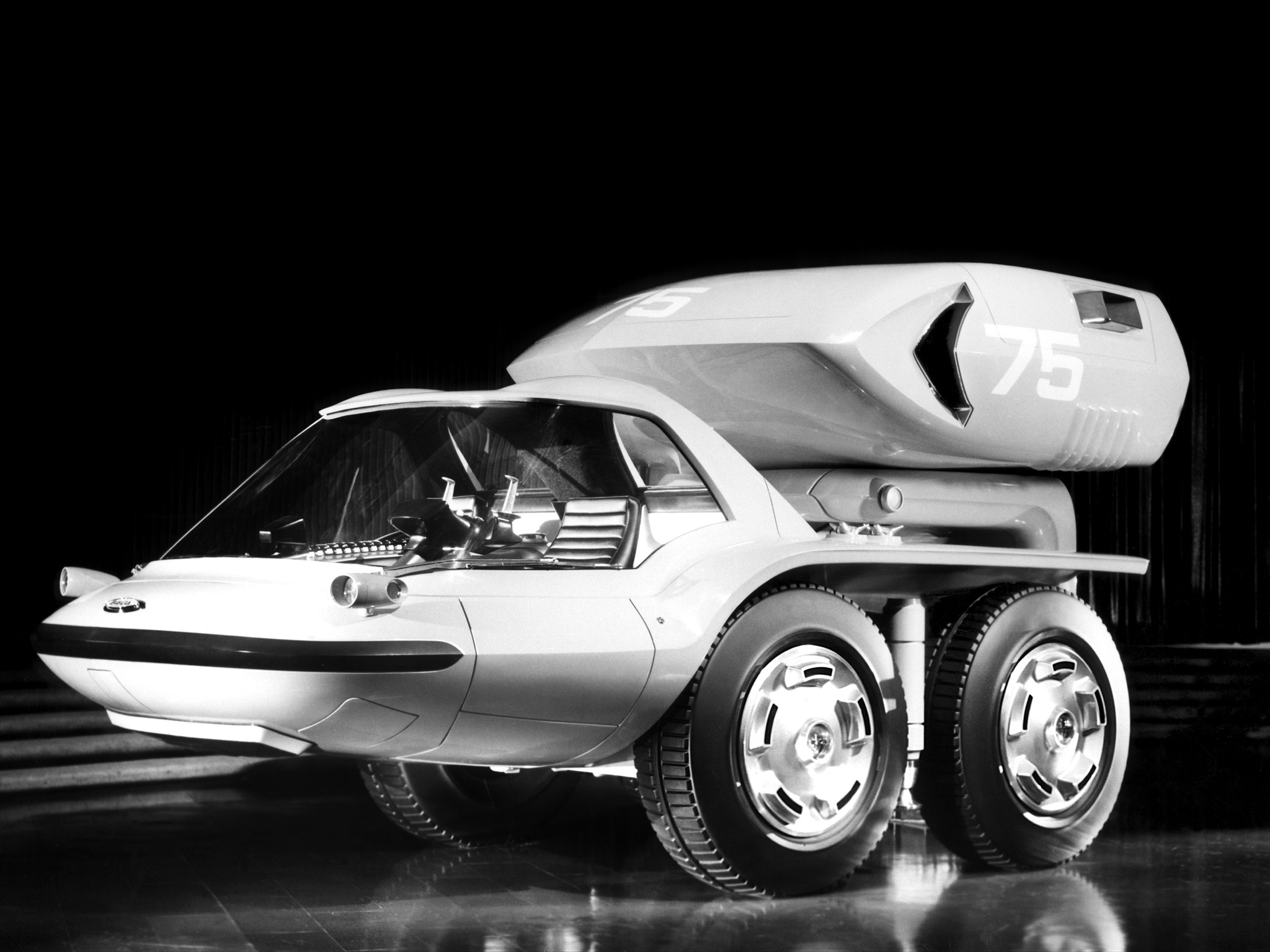 GM Bison Concept Turbine Truck, 1964