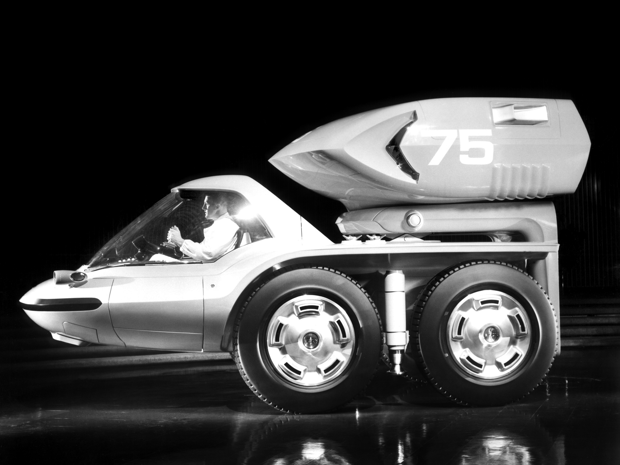 GM Bison Concept Turbine Truck, 1964