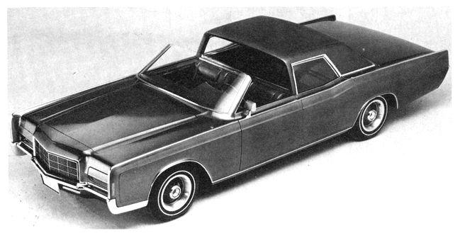 Lincoln Continental Town Sedan Show Car, 1969