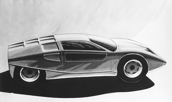 Iso Varedo, 1972 - Design Sketch