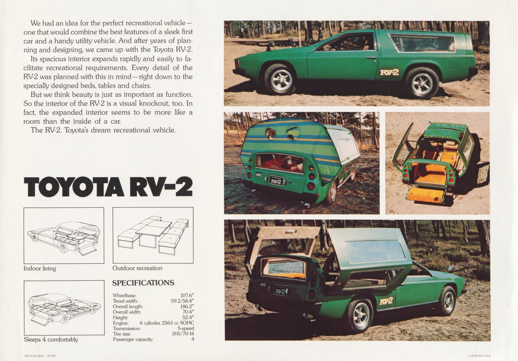 Toyota RV-2, 1972