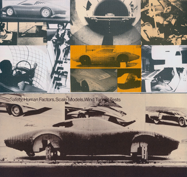 Chevrolet AeroVette, 1976 - Safety, Human Factors, Scale Models, Wind Tunnel Tests