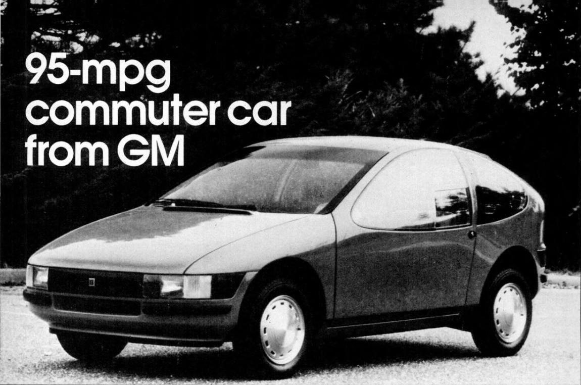 GM TPC (Two-Person Commuter), 1982