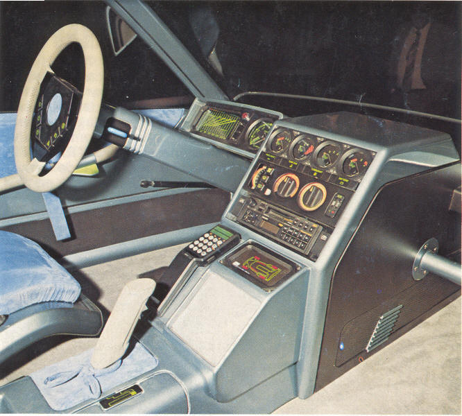 Matra P29, 1986 - Interior