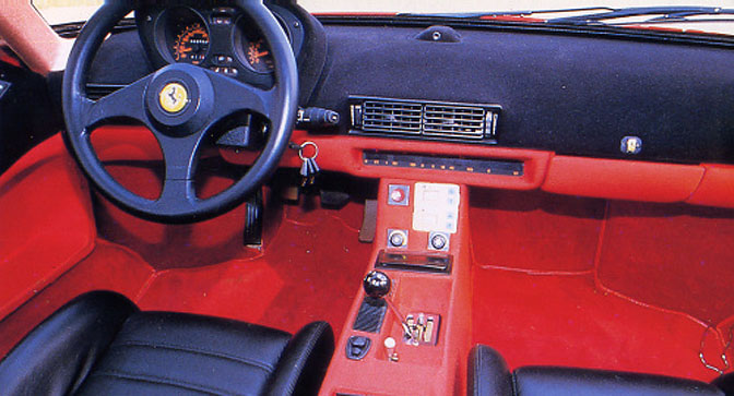 Ferrari 408 Integrale (I.DE.A), 1987 - Interior