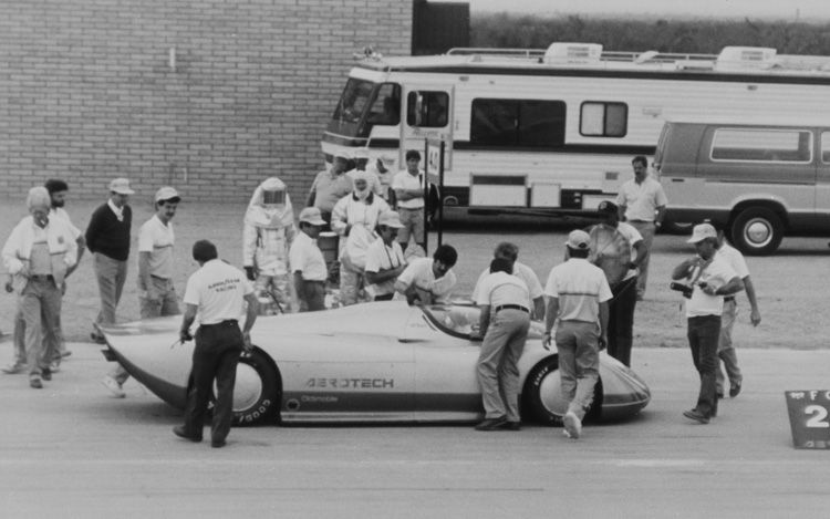 Aj Foyt Enters Pits