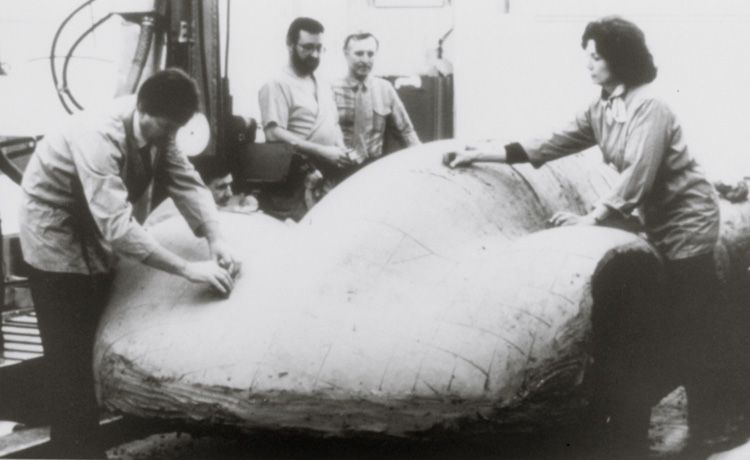 1987 Oldsmobile Aerotech Concept Sculpting Clay Model 