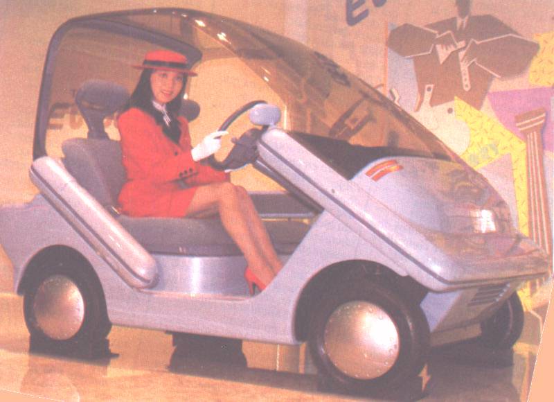 Toyota EV-30 Concept, 1987 - Close Type