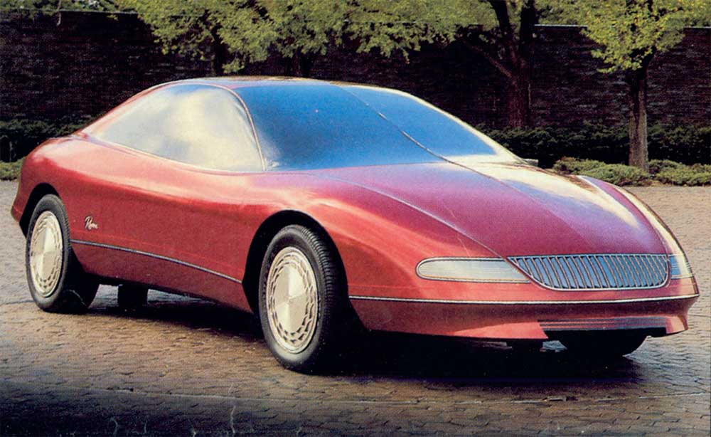 Buick Lucerne, 1988 - Design Process