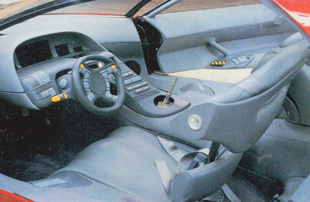 Pontiac Banshee Concept, 1988 - Interior