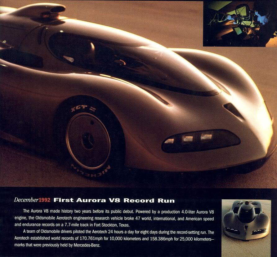 Modified Oldsmobile Aerotech, 1992