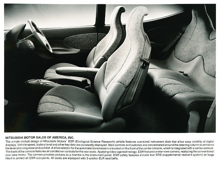 Mitsubishi ESR Concept, 1993 - Interior