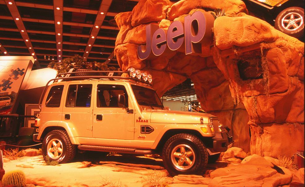 Jeep Dakar, 1997 - at Detroit Auto Show