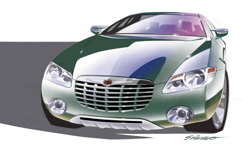 Chrysler Citadel, 1999 - Design sketch