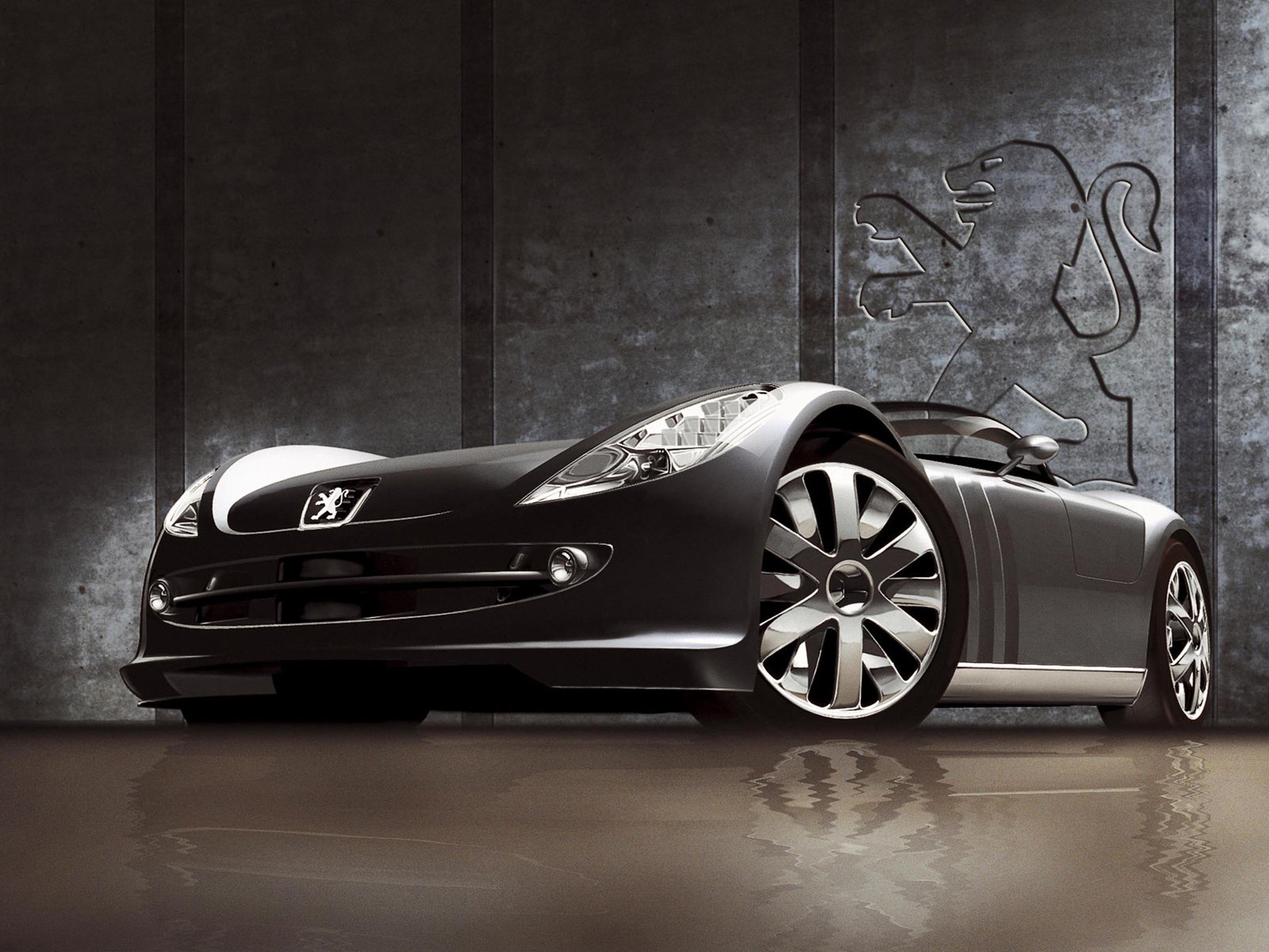 Peugeot 607 Feline Concept, 2000