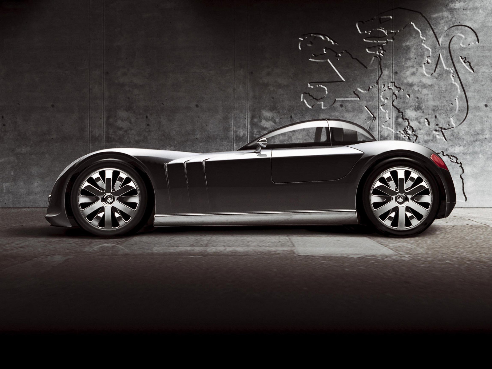 Peugeot 607 Feline Concept, 2000