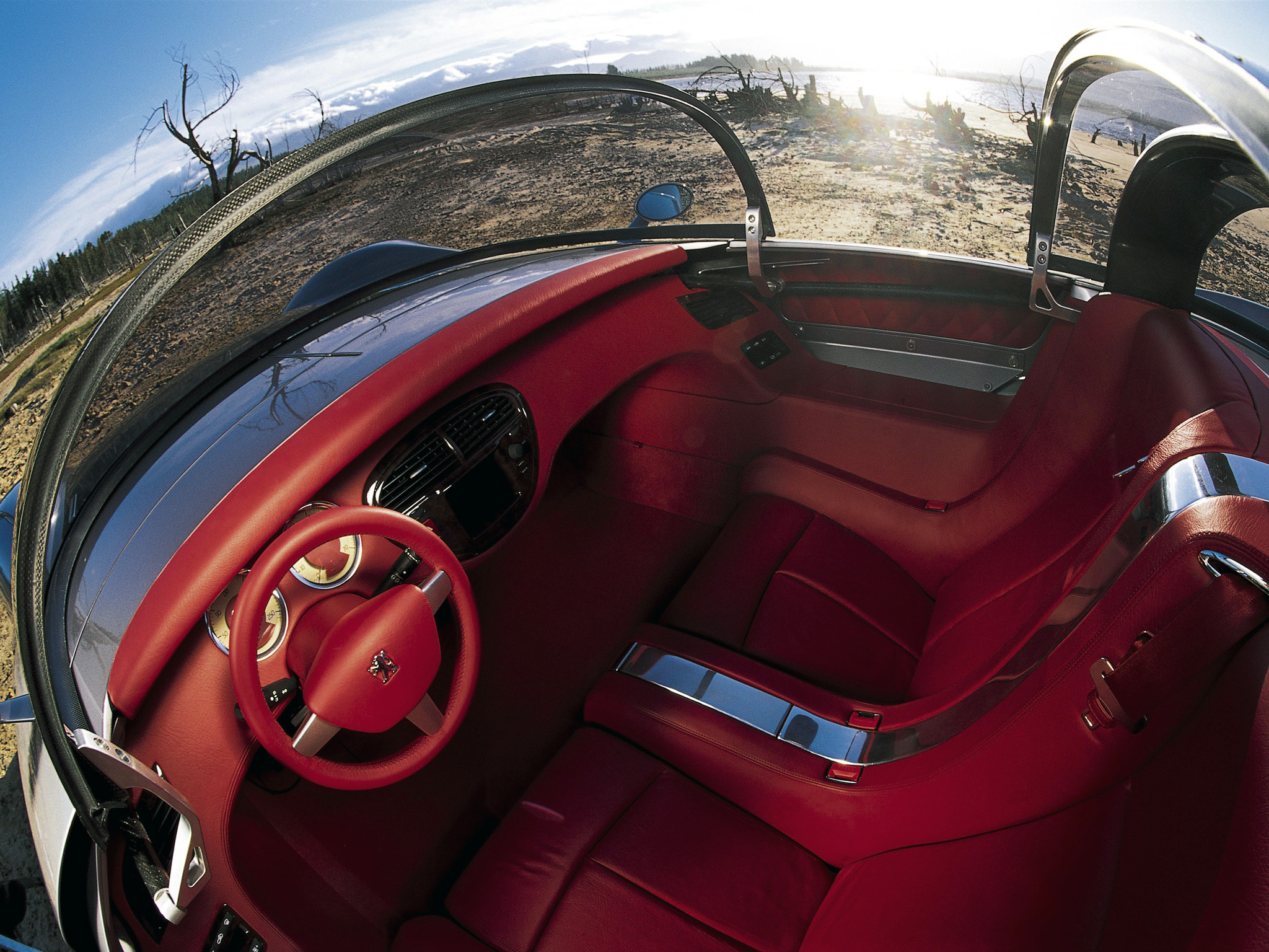 Peugeot 607 Feline Concept, 2000 - Interior