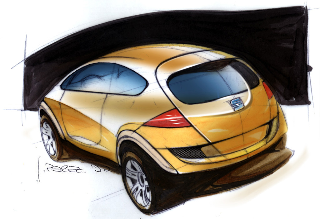 Seat Salsa Emotion, 2000 - Design Sketch