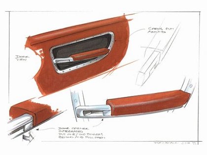 Audi Steppenwolf, 2000 - Design sketch