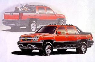 Chevrolet Avalanche, 2000
