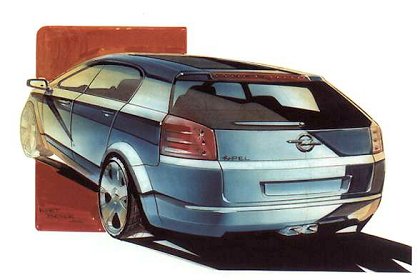 Opel Signum<sup>2</sup> Concept, 2001 - Design Sketch