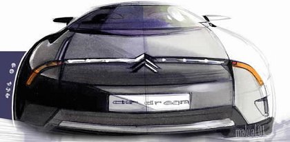 Citroen C-Airdream Concept, 2002 - Design Sketch