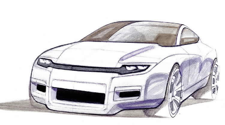 Ford Visos Concept, 2003 - Design Sketch