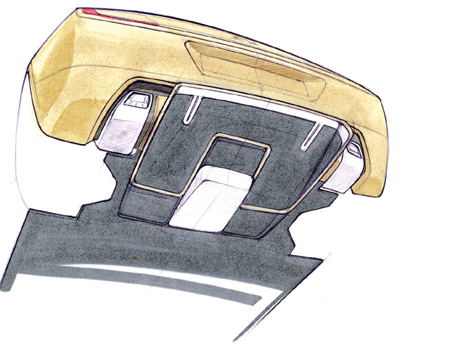 Ford Visos Concept, 2003 - Design Sketch